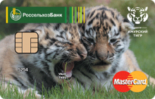 Кредитная карта «Амурский тигр» от банка Россельхозбанк