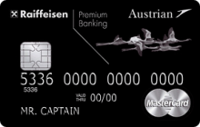 Кредитная карта «Austrian Airlines Black Edition» от банка Райффайзенбанк