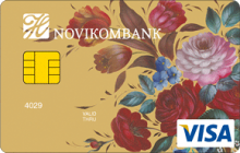 Кредитная карта «Gold» от банка Новикомбанк