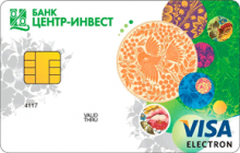 Кредитная карта «Карта с кредитной линией Electron» от банка Центр-Инвест