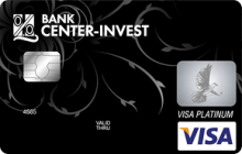 Кредитная карта «Карта с кредитной линией Platinum» от банка Центр-Инвест