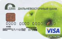 Кредитная карта «Кредитная Electron» от банка Дальневосточный банк