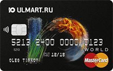 Кредитная карта «Ulmart» от банка Тинькофф банк