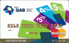 Кредитная карта «Cash Back Бизнес-класс» от банка СИАБ