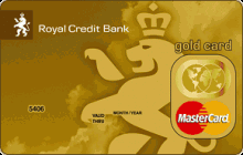 Дебетовая карта «Дебетовая Gold» от банка Роял кредит банк