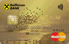 Дебетовая карта «Gold Package» от банка Райффайзенбанк
