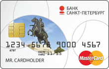 Дебетовая карта «Дебетовая Unembossed» от банка Банк «Санкт-Петербург»
