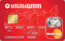Дебетовая карта «Розничная» от банка Московский Областной Банк
