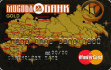 Дебетовая карта «Розничная Gold» от банка Московский Областной Банк