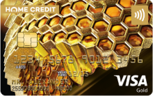 Дебетовая карта «Visa Gold» от банка Хоум Кредит Банк