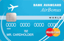 Дебетовая карта «Airbonus» от банка Авангард