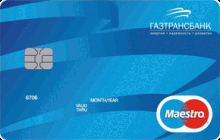 Дебетовая карта «Дебетовая Electron / Maestro» от банка Газтрансбанк