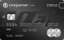 Дебетовая карта «UTair, тарифный план Премиум» от банка ФК Открытие
