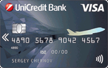 Дебетовая карта «Visa Air» от банка Юникредит банк