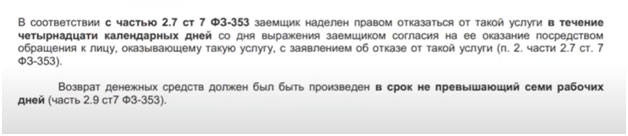 Отказ от карты помощи на дорогах АО ВЭР в течение 14 дней: заявление и претензия в банк