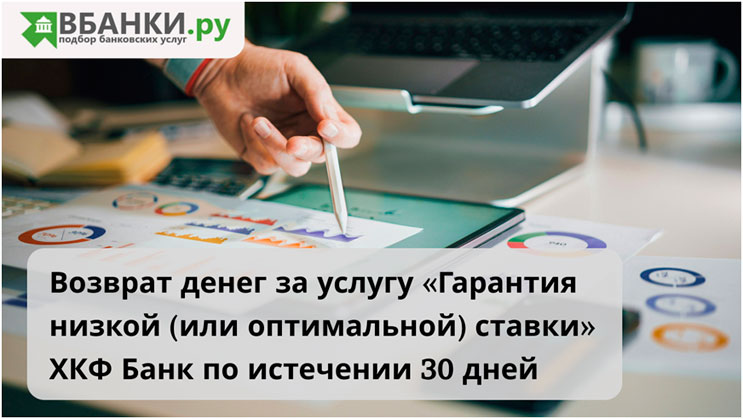 Возврат денег за услугу «Гарантия низкой (оптимальной) ставки» ХКФ Банк